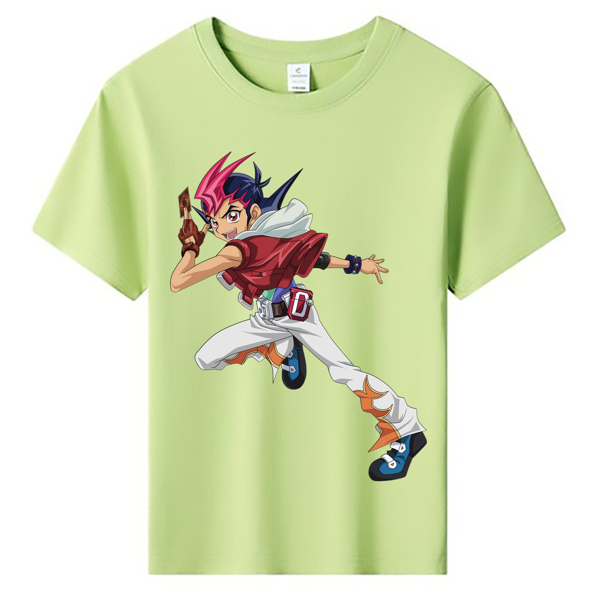 （画像用） 遊☆戯☆王 Yu-Gi-Oh! 綿100％キッズTシャツ（フロントプリント）